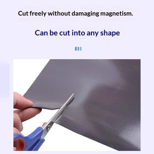 Foglio Magnetico Permanente Ispessito Formato A4, Magnete Morbido in Gomma, Adesivo per <span class=keywords><strong>Lavagna</strong></span> e <span class=keywords><strong>Lavagna</strong></span> Bianca, Magneti per Frigorifero - Product Image 6