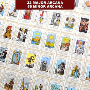 Baraja de <span class=keywords><strong>tarot</strong></span> clásica Rider Waite para principiantes con guía y significados en las cartas - Product Image 5