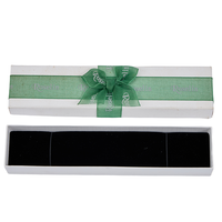 Emballage de bijoux personnalisable de haute qualité, boîte à collier portable pour la Saint-Valentin avec finition gaufrée et laminée mate