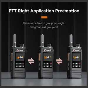 Điện thoại di động mạng radio Zello PTT 4G POC, chống nước IP68, GPS toàn cầu, phạm vi không giới hạn, sử dụng sim, máy bộ đàm tầm xa 5000KM - Product Image 2