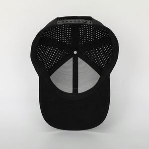 หมวกเบสบอลมีรูตัดด้วยเลเซอร์โพลีเอสเตอร์หมวกกีฬากันน้ำมี6แผงตามสั่ง - Product Image 6
