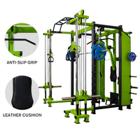 Station multifonctionnelle Équipement de fitness commercial pour salle de sport Poids libre assis Support intégré multifonctionnel pour salle de sport