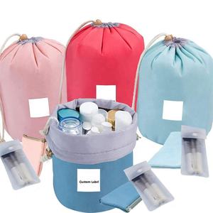 Muestra Gratuita de Bolsas de Maquillaje Multifuncionales con Cordón para Viaje, Bolsa Cosmética Impermeable con Cordón, Venta al Por Mayor - Product Image 2