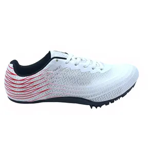 Mens Womens Track Shoes Spikes Running Sneakers Athletic Sprinting Track Field Racing Shoes