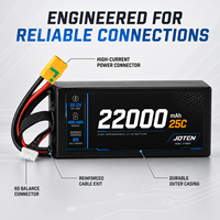 Аккумулятор JOTEN 6S 22000 мАч 22.2В 25C LiPo с высокой токоотдачей для тяжелых гексакоптеров, октокоптеров и БПЛА