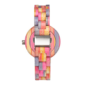 Alibaba Top Seller all'ingrosso custom private label women bamboo wood watch spedizione veloce - Product Image 6