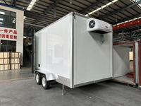 Nouvelle remorque frigorifique mobile manuelle de 5 tonnes de Chine, norme Euro 6, plage de température de -25°C pour le stockage des légumes