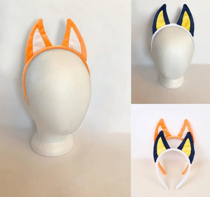 Blue Animal Dog Ears Diadema Blueys Diademas para Blueys y <span class=keywords><strong>Bingo</strong></span> Family Party Head Decoraciones - Product Image 2