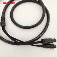 Câble d'alimentation Dmx hybride pour éclairage de scène 13awg Ofc cuivre étanche Powercon Twist/Dmx câble combiné Dmx et câble d'alimentation 1.5/2/5/10m