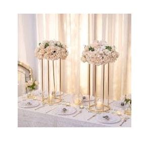 Centros de mesa de lujo de estilo moderno, disponibles en metal, hierro y vidrio, para decoración del hogar y fiestas. - Product Image 2