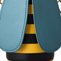 Bouteille d'eau en acier inoxydable Everich Cute de 14 oz pour enfants |   Bouteilles anti-fuite au design abeille pour la rentrée scolaire et les voyages