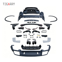Kit de feux arrière LED style Turbo pour pare-chocs arrière TEGARRY Cayenne 958.1/958.2 2011-2017 Facelift, protection complète en matériau PP