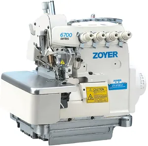 Juki High Speed Industrial Overlock Sewing Machines for Garment Type 4 Thread White 45 Manual 13mm Max. Sewing Thickness ZOYER