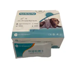 Canine CPV và ccv Combo nhanh chóng Kit kiểm tra cho Dog chẩn đoán cho vật nuôi động vật