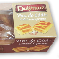 Biscuits au Marzipan Dulymaz Cadiz 350G, Fabrication Artisanale, Forme Solide, Haute Qualité Premium, Emballage en Boîte, Directement de l'Usine