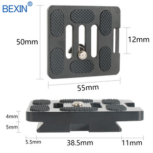 แผ่นยึดแบบปลดเร็ว BEXIN ทำจากอลูมิเนียมอัลลอยด์ สำหรับขาตั้งกล้อง DSLR - Product Image 3