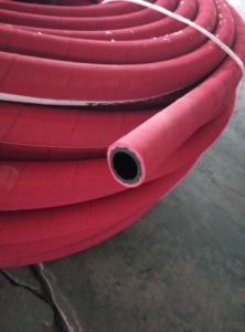 Rouge Jaune Noir 50 Ft. Jackhammer 19mm en caoutchouc 3/4 enrouleur de tuyau d'air pour le marché américain - Product Image 6