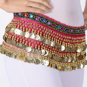 Vente en Gros de Vêtements Sexy pour Danse du Ventre : Robes, Costumes, Jupes, Foulards et Ceintures de Hanche Colorés à Diamants Style Oriental - Product Image 5