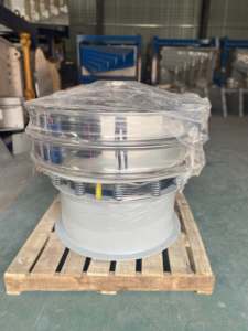 Alat pengayak getar putar layar efisiensi tinggi <span class=keywords><strong>grain</strong></span>/tepung/sesame/kedelai - Product Image 2