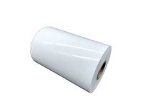 Papier synthétique blanc opaque PP Iml 105um dans un film d'étiquette de moule-Extra épais, haute densité, durable