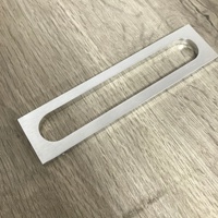 Poignée de traction en Satin, accessoire pour porte et tiroirs de bureau, en aluminium massif, pour armoire, meubles