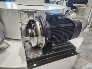 Bomba centrífuga de una sola etapa horizontal de alta presión serie LX <span class=keywords><strong>CA</strong></span> de acero inoxidable para tratamiento de agua potable - Product Image 3
