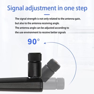 Antenne <span class=keywords><strong>de</strong></span> canard en caoutchouc externe pliable 5G WiFi pleine bande 5dBi 600-6000MHz pour passerelle <span class=keywords><strong>moderne</strong></span> <span class=keywords><strong>de</strong></span> routeur Zigbee - Product Image 2