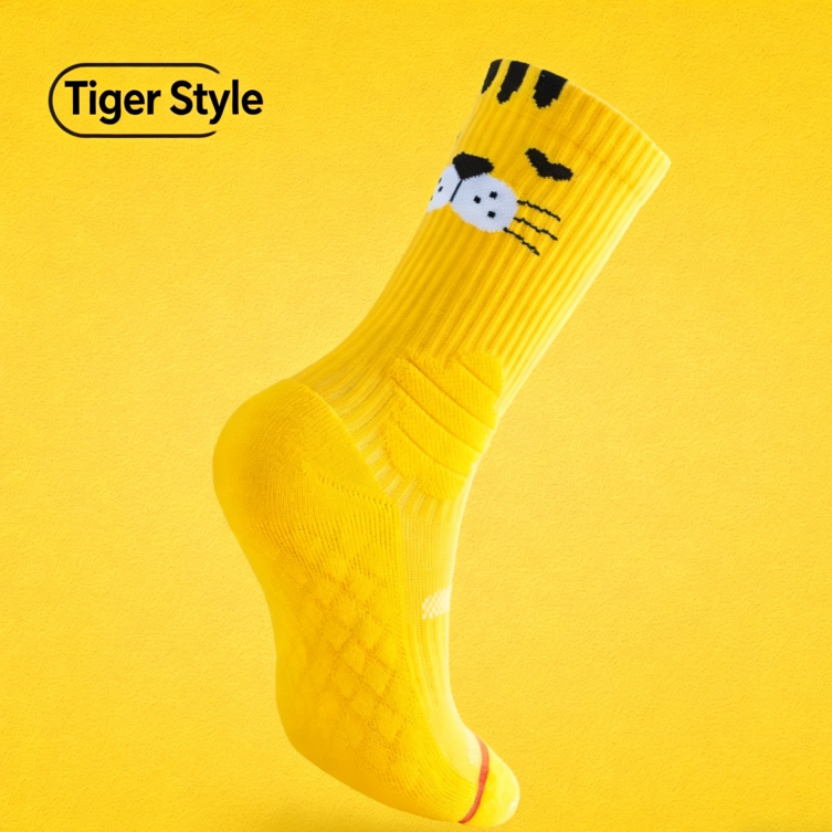 High Elastic Cotton Socks Autumn Winter