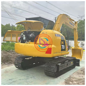 Gran oferta, de 7 toneladas Komatsu excavadora sobre orugas, maquinaria de construcción pequeña, motor central, engranaje de motor disponible, precio barato - Product Image 2