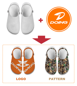 Sabots pour hommes EVA quantité minimale de commande bas design personnalisé imprimé logo confort sabot jardin classique sports nautiques sandales de plage sabots EVA chaussures pour hommes - Product Image 2