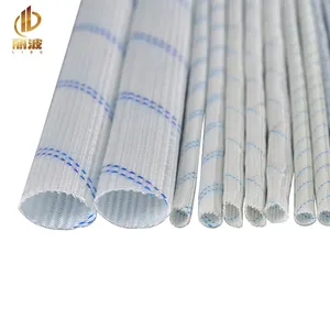 Electrical Heat Resistant 4KV PVC 60mm Optical Fiber Sleeves, Glass Sleeve For Fiber Optic