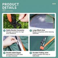 Tente automatique légère professionnelle pour 3-4 personnes, imperméable, ouverture rapide, abri familial, protection UV, fibre de verre, Oxford