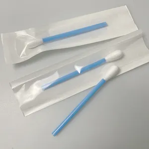 Tête de coton 8mm Q-tips médical individuel emballé bouche écouvillon oral