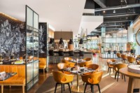 Ensemble de mobilier de salle à manger de luxe au design moderne pour hôtels et restaurants, prix usine commercial