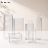 Boîte d'emballage OEM jetable transparente en PET de qualité alimentaire sans BPA avec fond auto-scellant pour sandwichs et chocolats, fabricant d'échantillons rapides