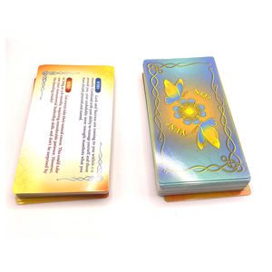 Barajas de cartas de <span class=keywords><strong>Tarot</strong></span> personalizadas SÍ o <span class=keywords><strong>NO</strong></span> CUANDO y CÓMO Juego de cartas 78 piezas Tarjetas con caja colorida - Product Image 4