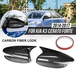 <b>Door</b> Side Rearview <b>Mirror</b> Cover With Horn for Kia K3 Cerato Forte 2014-2017 Rearview <b>Mirror</b> Cover Shell Housing Car Accessories - Product Image 1