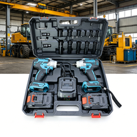 Juego de Herramientas Multiusos Inalámbricas de 21V con Llave y Destornillador, Estuche Rígido, OEM Disponible, Aleación de Aluminio para Tareas en Exteriores, Taller y Campo