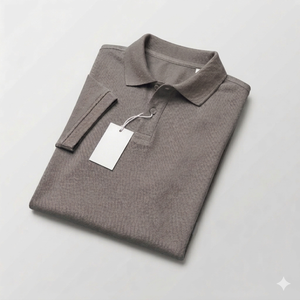 T-shirts décontractés à manches longues pour hommes, de haute qualité, en gros, couleur unie, confort d'été, 100 % coton tricoté respirant - Product Image 3