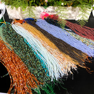 Wholesale High Quality Crystal Beads 4mm Size Polished Round Beads Crystal for DIY Bracelet - Product Image 1