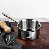 Meilleures ventes, casserole en acier inoxydable 316, ustensiles de cuisine bon marché, Mini Pot à lait en acier inoxydable