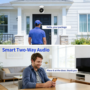 Smart Indoor <b>Network</b> <b>Camera</b> 4MP Motion Detection Human Voice Intercom Night Vision 10M External Power Supply - Product Image 5