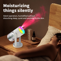 Nouvelle maison USB humidificateur d'air à ultrasons pulvérisateur de brume fraîche 280ml romantique ciel étoilé lampe électrique brumisateur humidificateur voiture