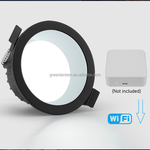 Ứng dụng thông minh điều khiển đèn trần đèn Vòng LED xuống ánh sáng thông minh điều khiển bằng giọng nói RGB rgbcw Led Downlight 10W 15W - Product Image 4