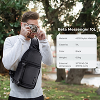 Sac à bandoulière pour appareil photo K&F Concept, sac à dos étanche avec inserts modulaires amovibles, vente en gros