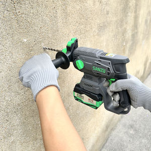 Taladro Percutor Rotatorio Inalámbrico de Grado Industrial de 21 V y 20 mm con Motor Sin Escobillas para Demolición de Hormigón - Product Image 1