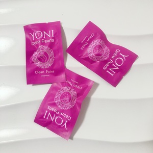 Label pribadi 10 buah Per botol Yoni mutiara unggul detoks rahim Herbal dan membersihkan Vagina dalam anda - Product Image 3