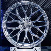 Velg Monoblock Cekung Tempa 18-22 Inch 5*120 5*130 5*114.3 Velg Sport Alloy Poles Khusus untuk 911 GT3 M4 M5 RS6 E63 SF90