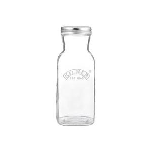 Bouteille à jus et à sauce Kilner 500 ml avec couvercle en métal pour le stockage - Product Image 1