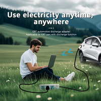 Adaptateur de décharge GBT V2L EV 3.5kw nouveau pistolet de charge de véhicule BYD avec prise de courant étendue de Camping en plein air pour le Camping